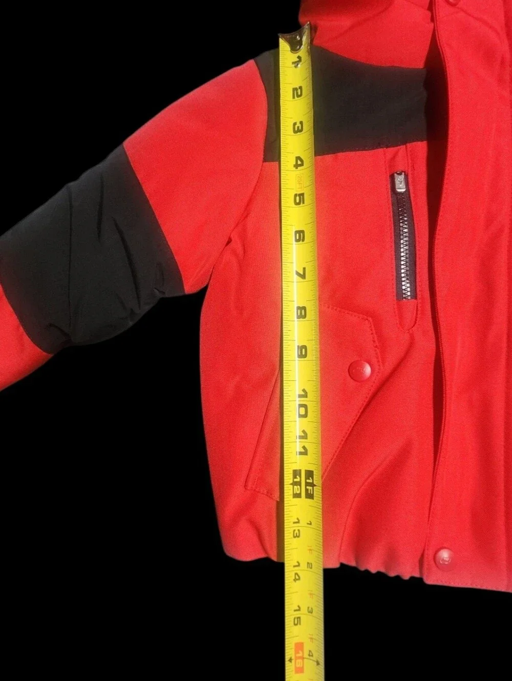 Nike Boys' Logo Tape Outdoor Fleece Lined Heavyweight Red Coat Size 2T MSRP $120